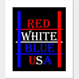 The Red White And Blue Posters and Art